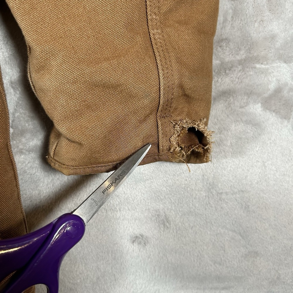 Carhartt Women's Iconic Washed Duck Sierra Jacket Size 2XL (20) Brown Work Wear - Picture 14 of 16